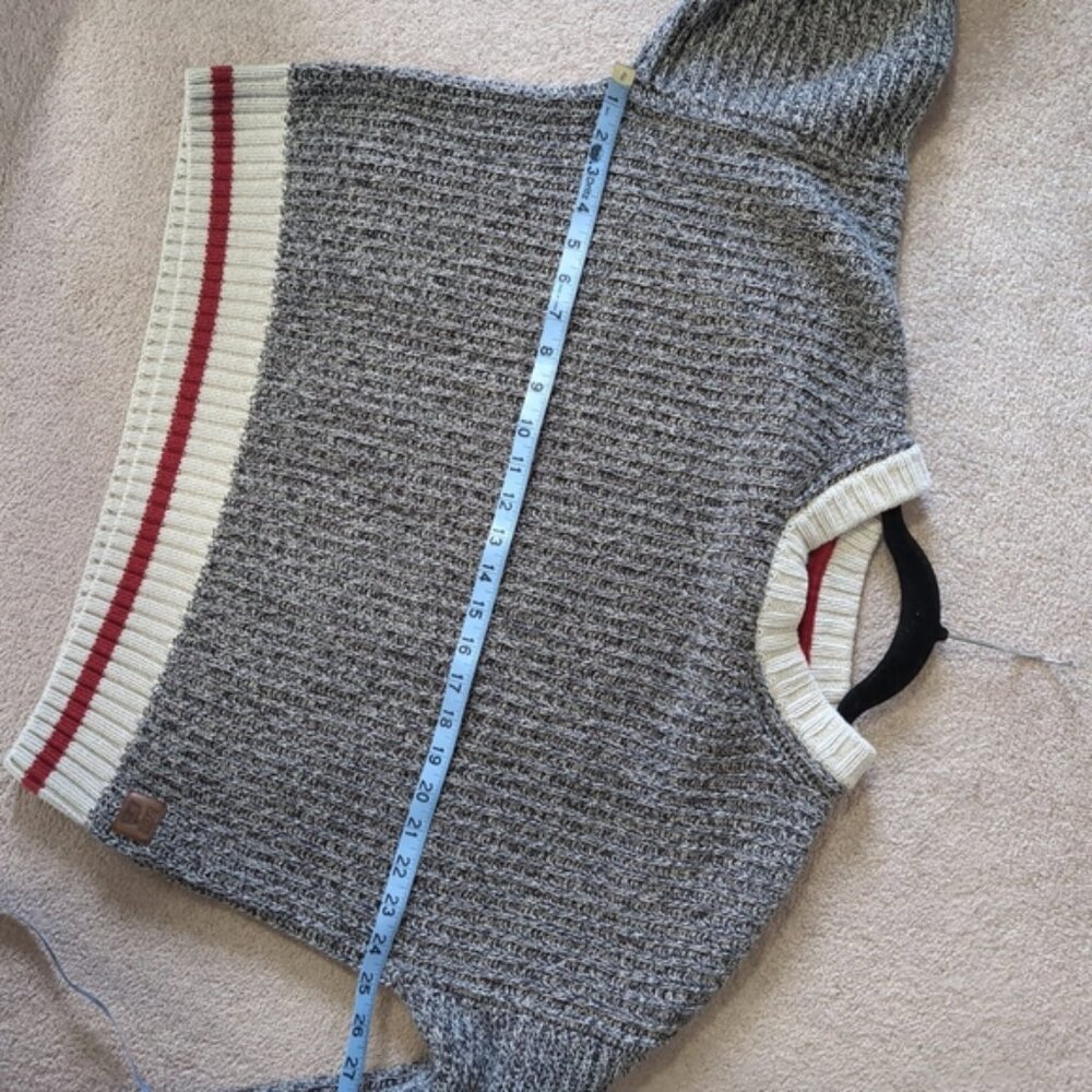 Roots Hiking Outdoor Cotton Cabin Cabincore Boxy Sweater L - Picture 4 of 7